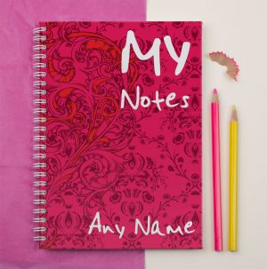 Personalised Notebook My Notebook