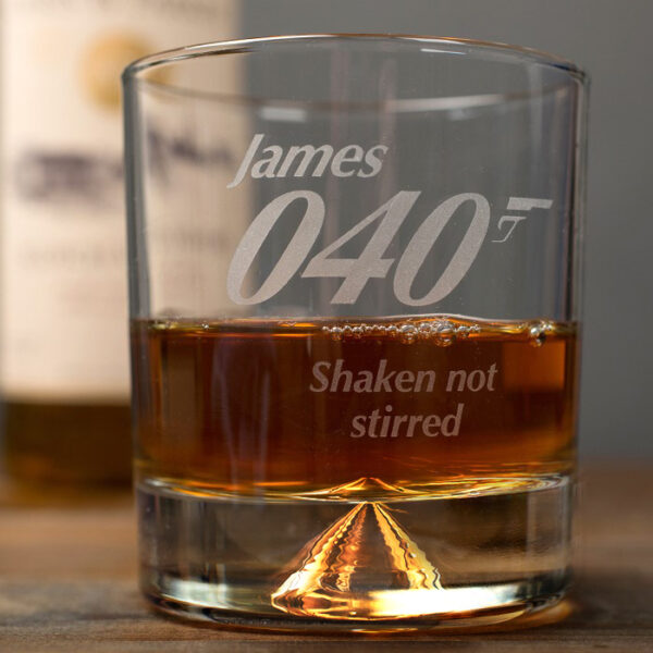 Personalised Whisky Tumbler 007