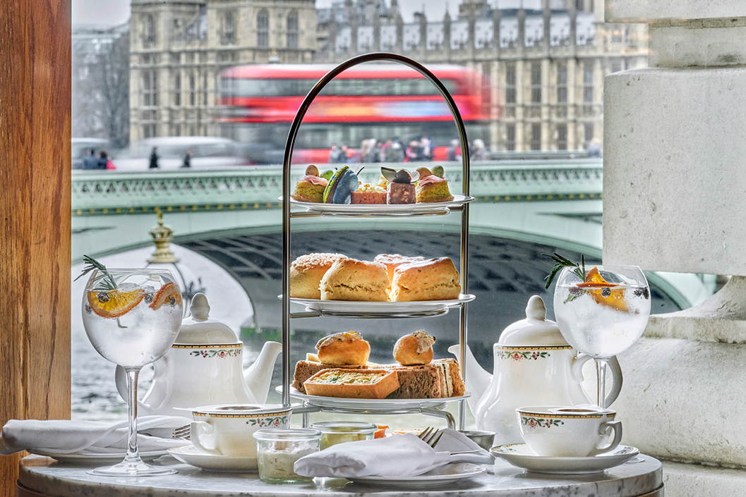 River Cruise And Bottomless Gin Afternoon Tea At London Marriott County ...