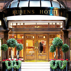 Royal Champagne Afternoon Tea for Two at The Rubens at the Palace