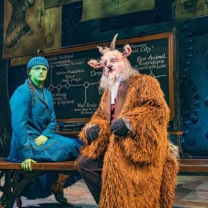 Silver Theatre Tickets to Wicked The Musical and a Two Course Pre-Theatre Meal at B Bar for Two