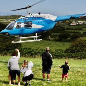 Six Mile Helicopter Ride, Hike and Lunch or Cream Tea for Two