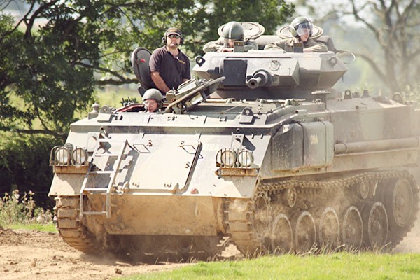 Tank Driving Taster in Leicestershire for One