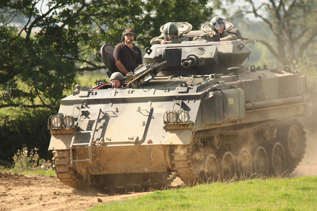 Tank Driving Thrill in Leicestershire for One