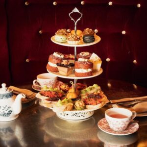 Tapas Style Afternoon Tea with Bottomless Cocktails and Prosecco at MAP Maison for Two