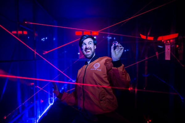 The Crystal Maze LIVE Experience with a Burger and Beer at Revolution Manchester for Two