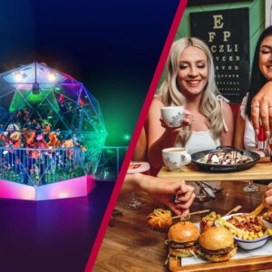 The Crystal Maze LIVE Experience with an Afternoon Tea at Revolution Manchester for Two