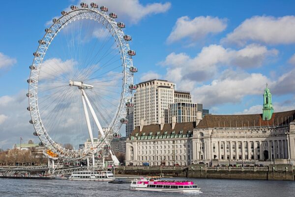 The Lastminute.com London Eye Circular Cruise on the River Thames for Two