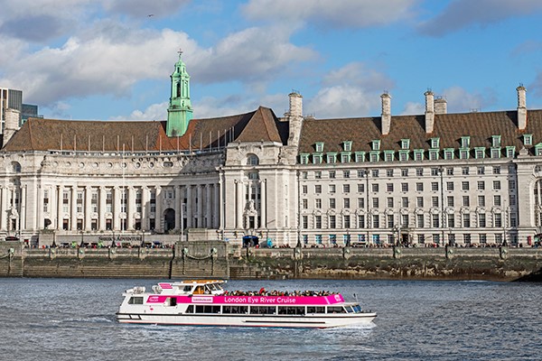 The Lastminute.com London Eye Circular Cruise on the River Thames for Two