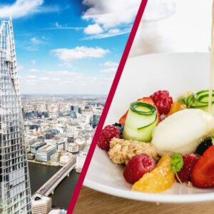 The View from The Shard and Three Course Meal for Two at Swan at the Globe