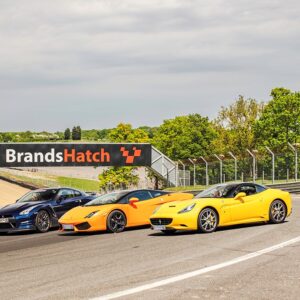 Triple Supercar Driving Thrill at Brands Hatch