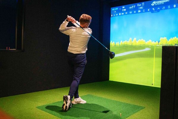 Two Hour Indoor Golf Simulation at Skratch18 for Four