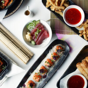 Unlimited Asian Tapas and Sushi with Bottomless Drinks for Two at Inamo