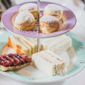 Winter Afternoon Tea with Bellinis for Two at Scoff and Banter Tea Rooms