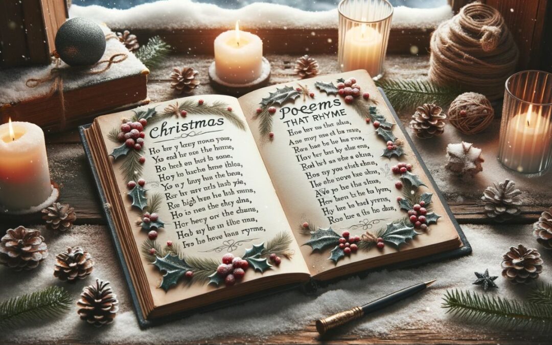 28 Rhyming Christmas Poems: Festive Verses That Captivate Hearts