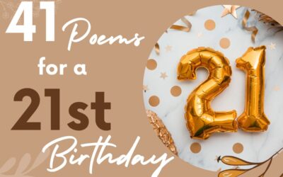 41 Poems for a 21st Birthday