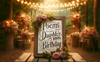 15 Poems For Your Daughters 18th Birthday