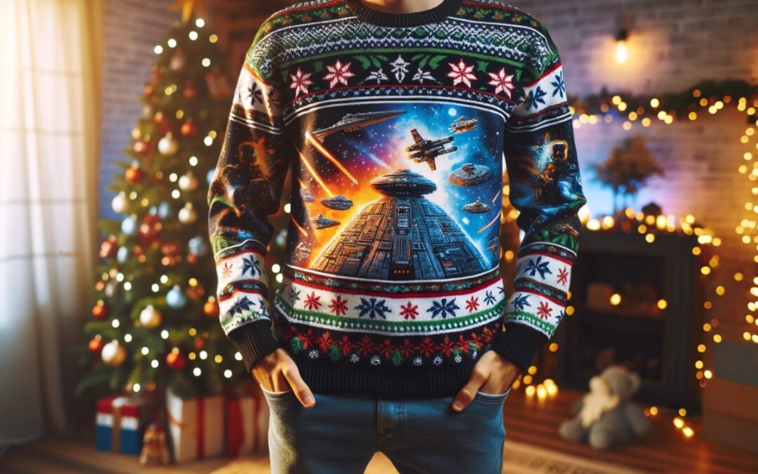 X wing hot sale christmas jumper