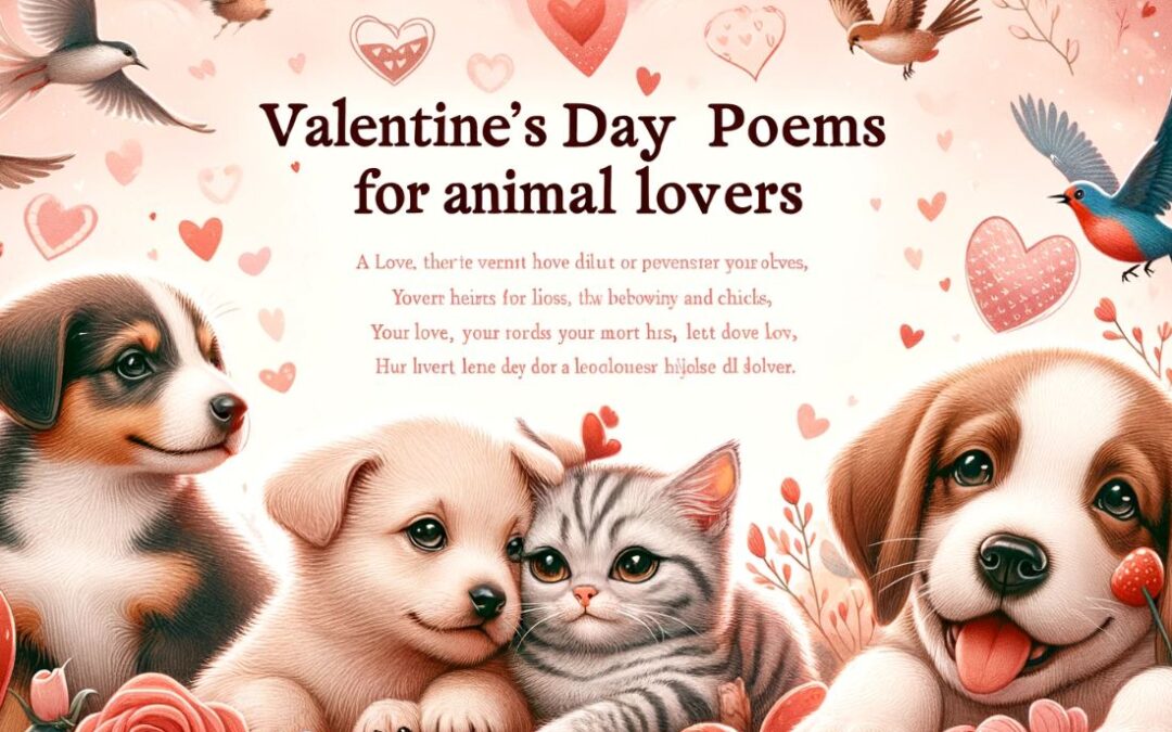 Cherish Pets: 31 Valentines Day Poems For Animal Lovers