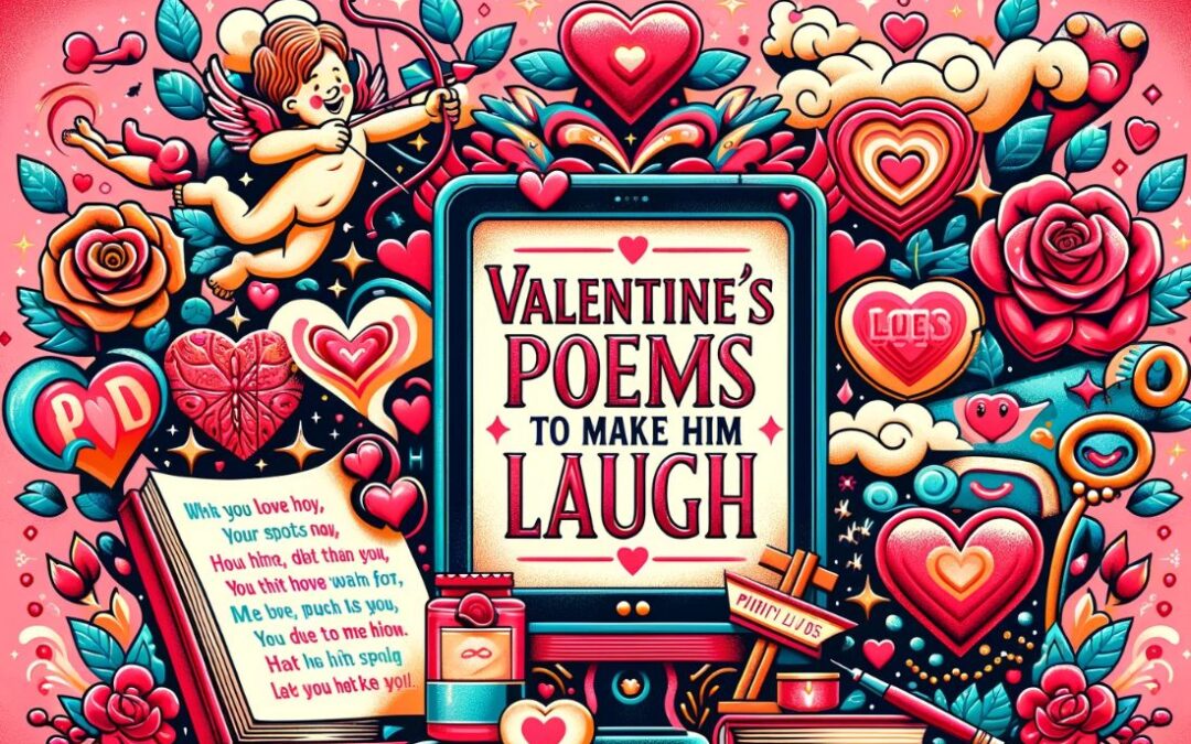 31 Valentines Day Poems To Make Him Laugh Until He Snorts